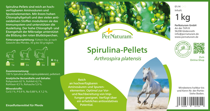 Spirulina Pellets