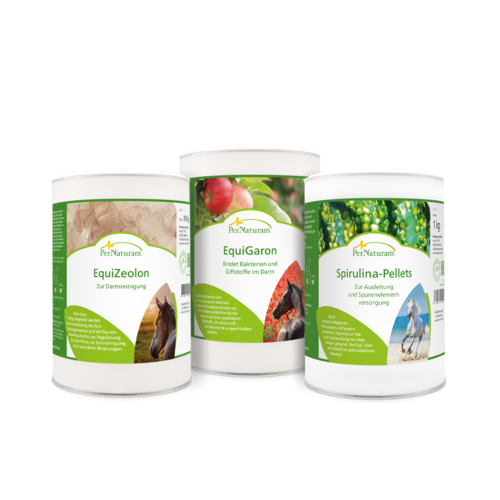 CONTENT EquiZeolon,EquiGaronSpirulinaPellets Endoparasiten