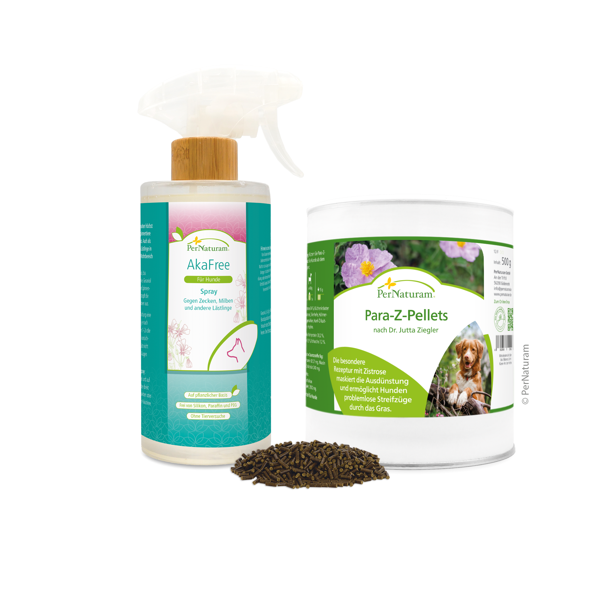 AkaFree (500 ml) & Para-Z-Pellets (500 g)