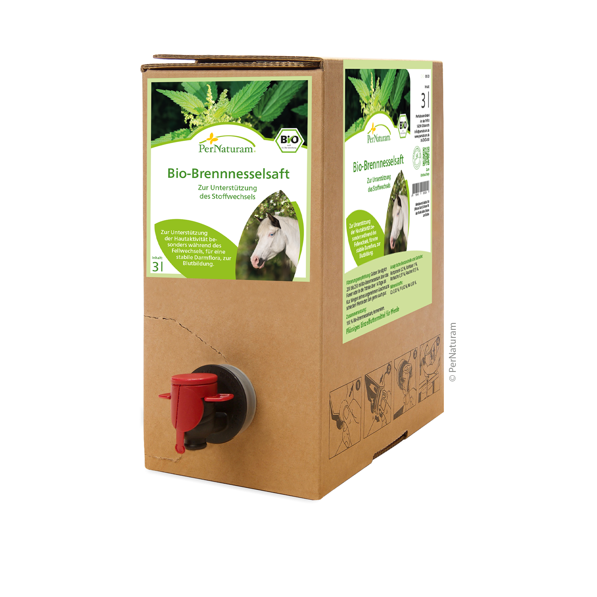 Bio Brandnetelsap (3 liter)