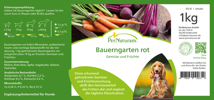 Bauerngarten rot