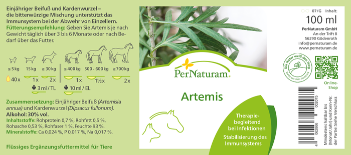 Artemis - Beifuß & Karde (100 ml)
