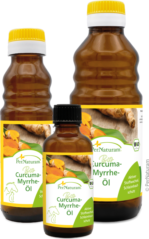 Biologische Kurkuma Mirre Olie