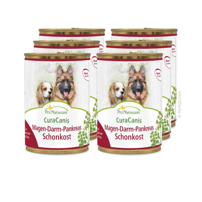 CuraCanis Magen-Darm-Pankreas Schonkost (6x400 g)
