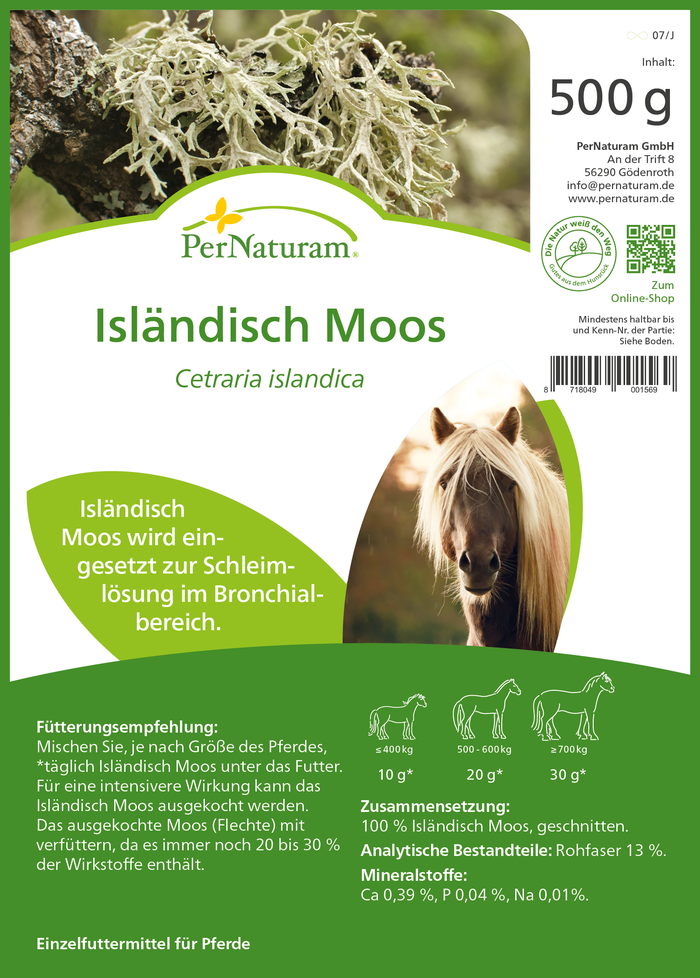 IJslands mos (500 g)