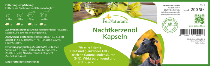 Nachtkerzenöl Kapseln