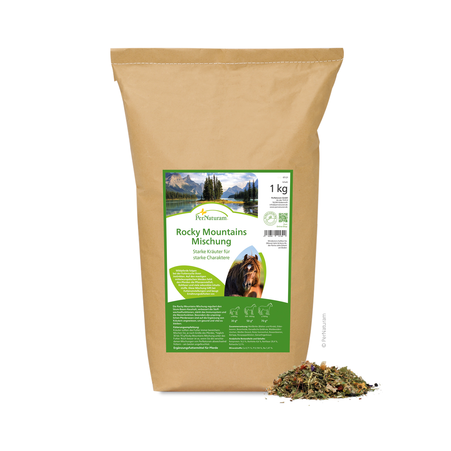 Rocky Mountains-mix (1 kg)