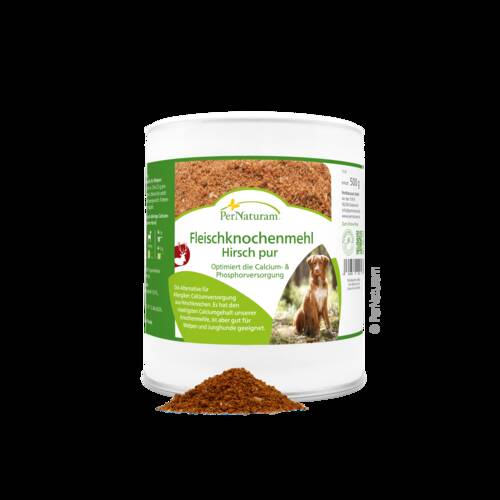Puur hertenvleesbeendermeel