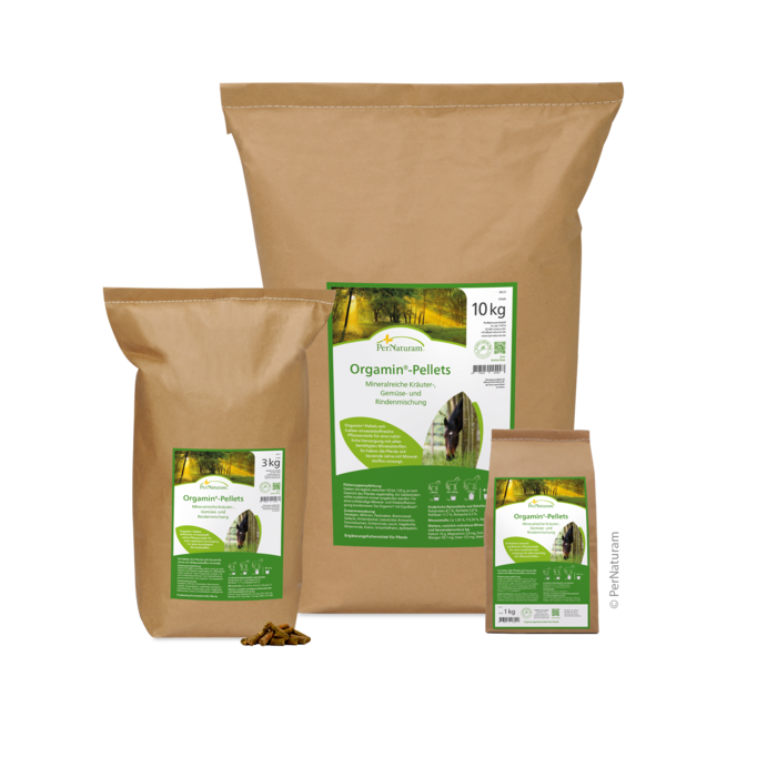 Orgamin pellets