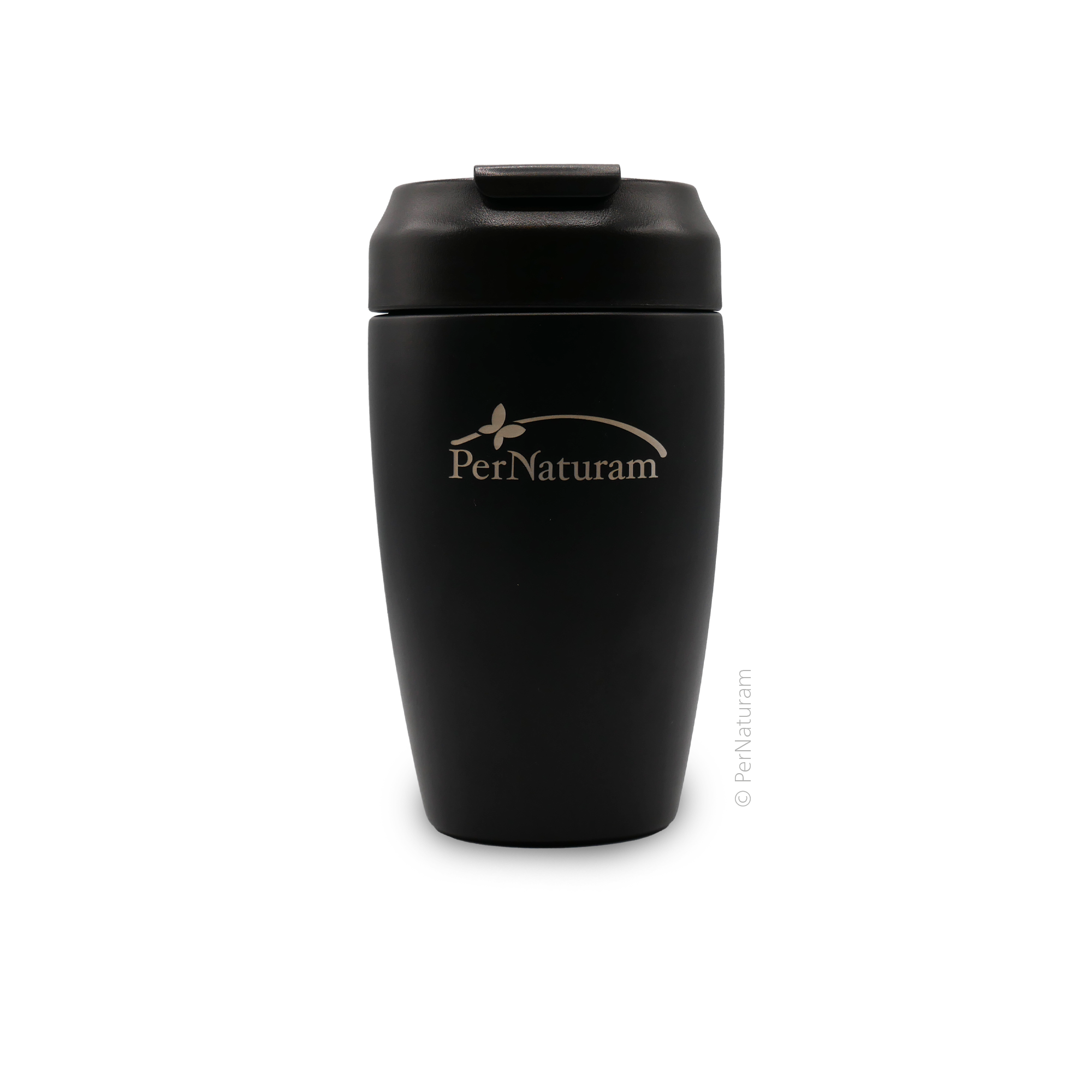 Thermobecher, schwarz (380 ml)