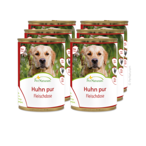 Vleesblik - pure kip 6 x 400 g