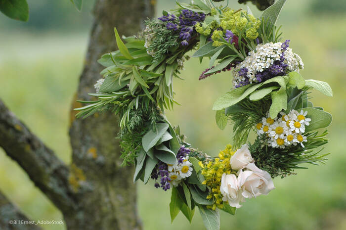 Workshop - Duftkränze binden und Gartendeko
