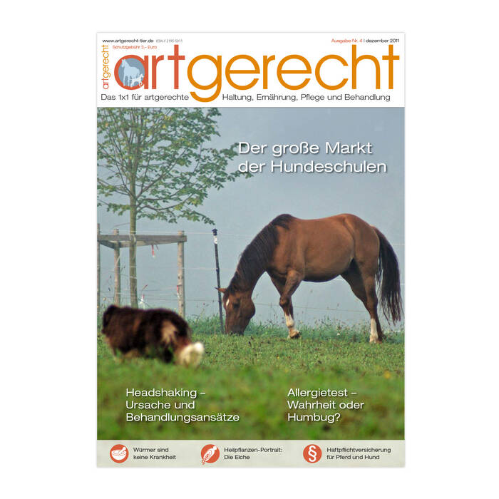 Artgerecht - Dezember 2011
Ausgabe Nr. 4