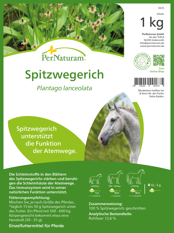 Weegbree (1 kg)