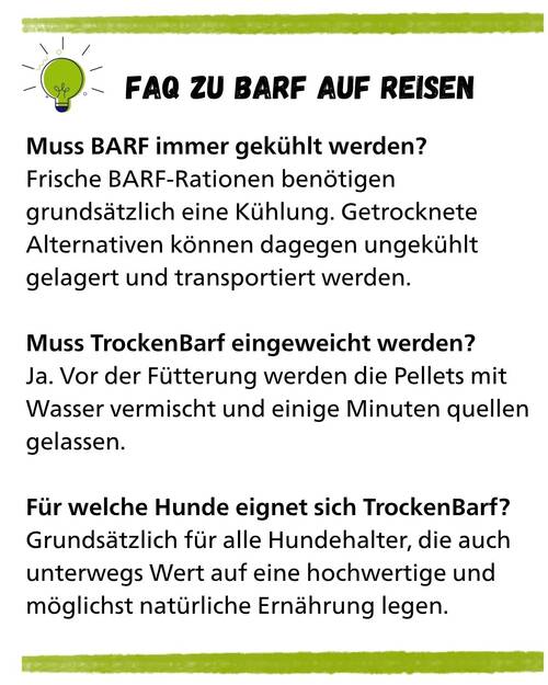 Trockenbarf FAQ