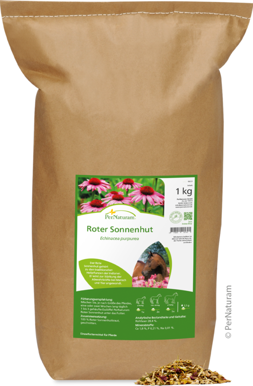 Rode zonnehoed (1 kg)
