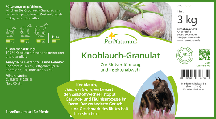 Knoblauch-Granulat
