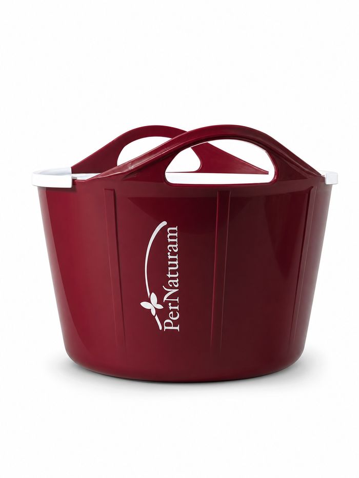 FlexiTrog bordeaux mit Deckel (17 Liter)
