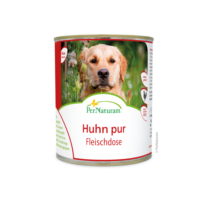 Tinned meat - pure chicken 1 x 800 g