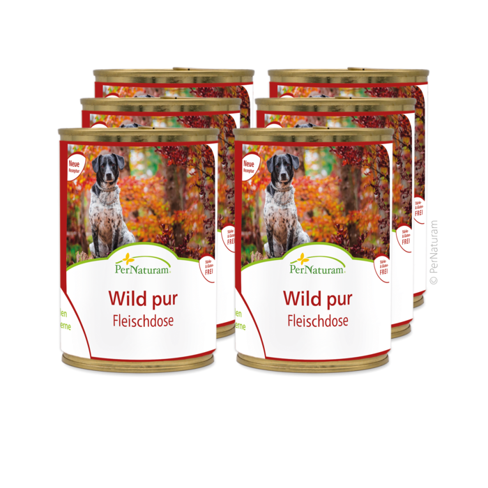Meat tin - Wild pure 6 x 400g