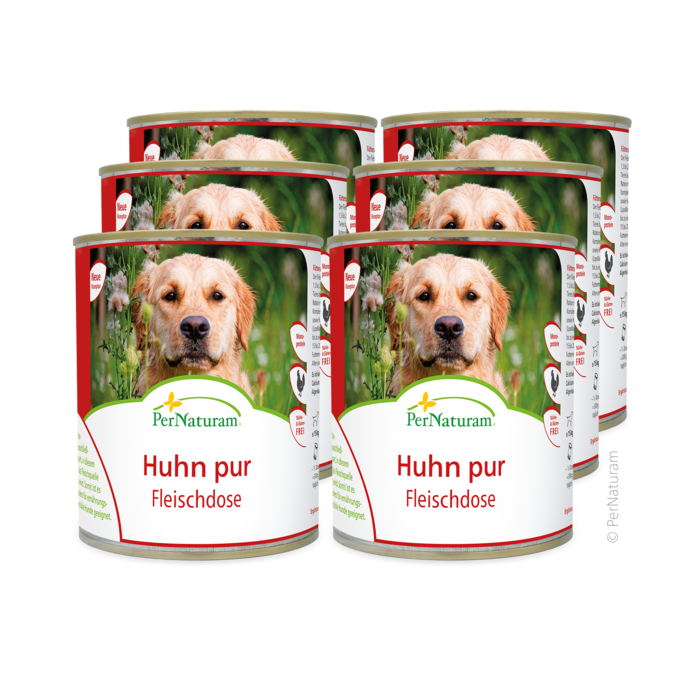 Vleesblik - pure kip 6 x 800 g