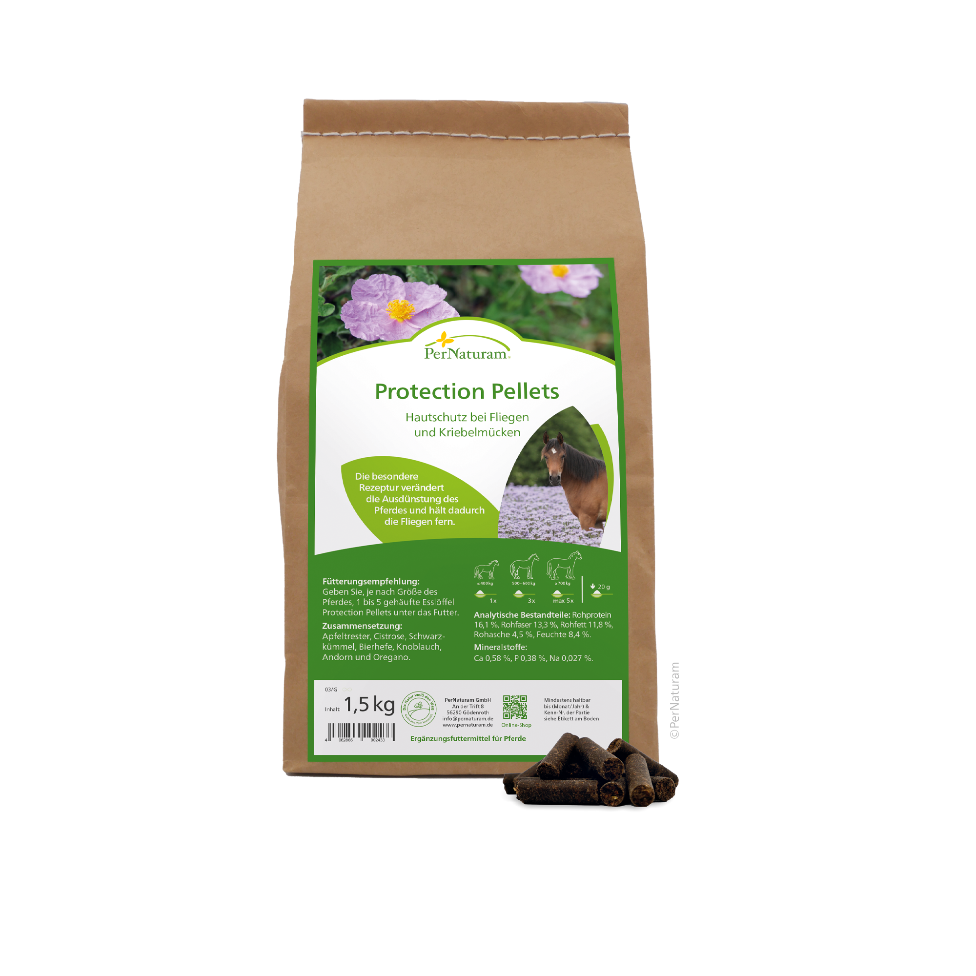 Protection Pellets von PerNaturam - Hautschutz bei Fliegen und Kriebelmücken