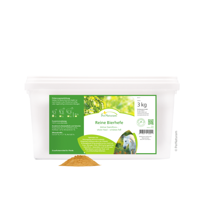 Zuiver biergist Paard (3 kg)
