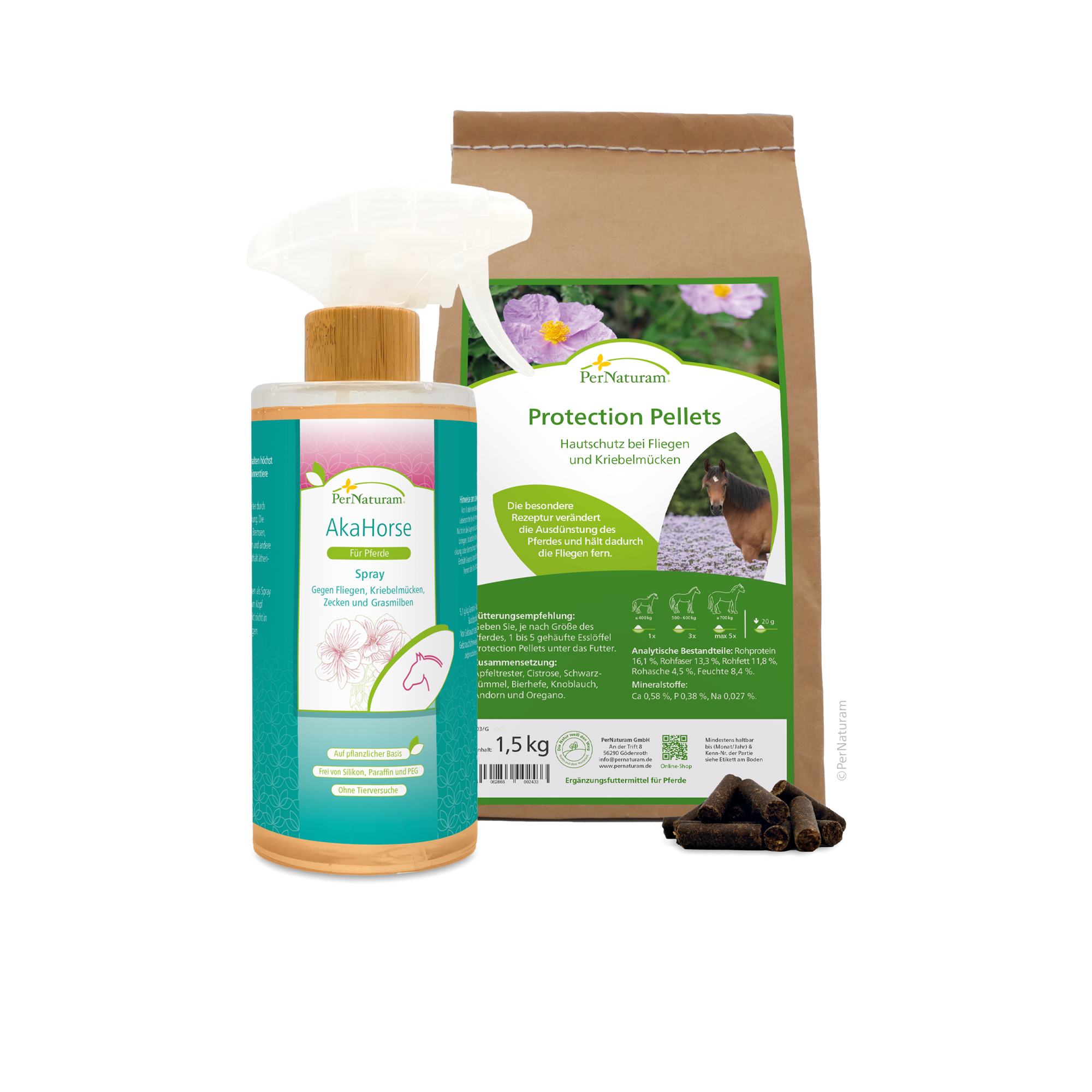 AkaHorse (500 ml) & ProtectionPellets (1,5 kg)