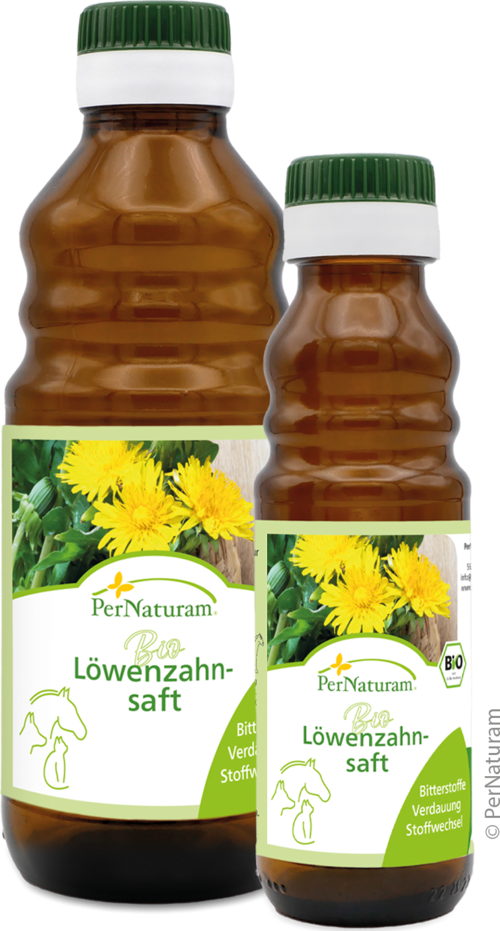 Biologisch paardenbloemsap