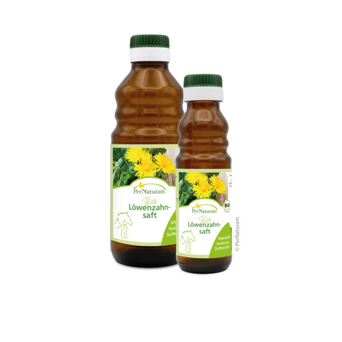Biologisch paardenbloemsap