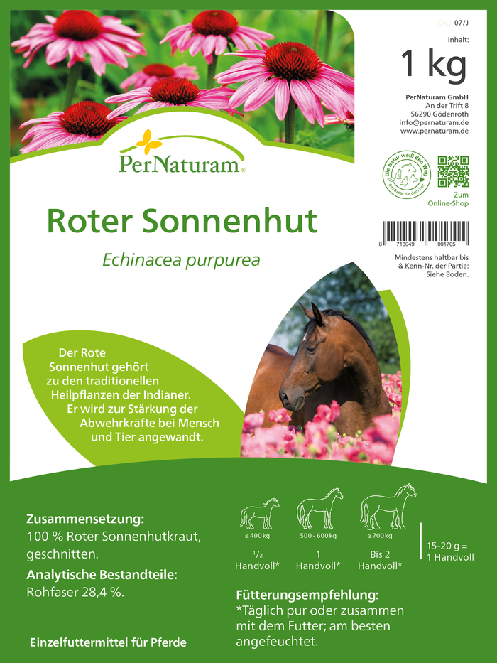 Rode zonnehoed (1 kg)