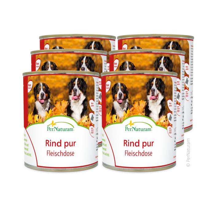 Boîte de viande - Boeuf pur 6 x 800g