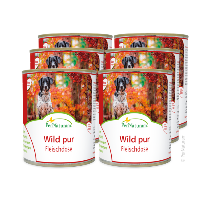 Meat tin - Wild pure 6 x 800g